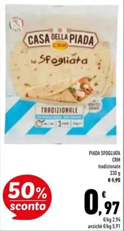 Conad Superstore Piada sfogliata CRM tradizionale offerta