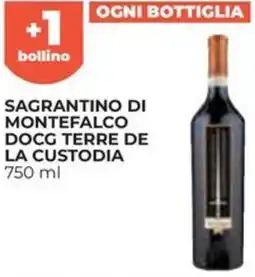 Ipercoop Sagrantino di montefalco docg terre de la custodia offerta