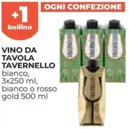 Ipercoop Vino da tavola tavernello offerta