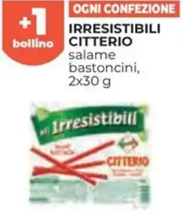 Ipercoop Irresistibili citterio offerta