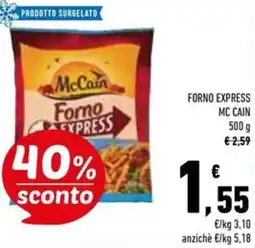 Conad Superstore Forno express MC CAIN offerta