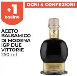 Ipercoop Aceto balsamico di modena igp due vittorie offerta