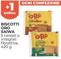 Ipercoop Biscotti oro saiwa offerta