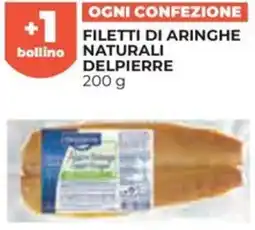 Ipercoop Filetti di aringhe naturali delpierre offerta