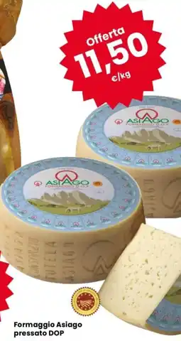 Despar Formaggio Asiago pressato DOP offerta