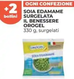 Ipercoop Soia edamame surgelata il benessere orogel offerta