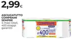 Ipercoop Asciugatutto comprami sempre offerta