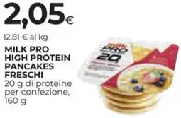 Ipercoop Milk pro high protein pancakes freschi offerta