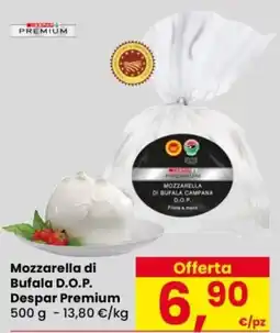 Despar Mozzarella di Bufala D.O.P. Despar Premium offerta