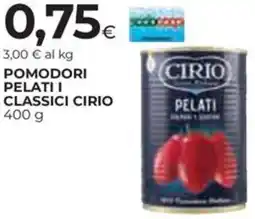 Ipercoop Pomodori pelati i classici cirio offerta