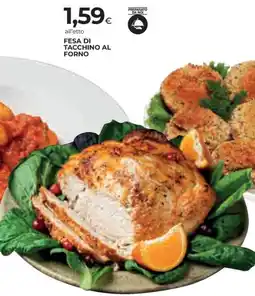 Ipercoop Fesa di tacchino al forno offerta