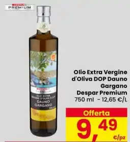 Despar Olio Extra Vergine d'Oliva DOP Dauno Gargano Despar Premium offerta