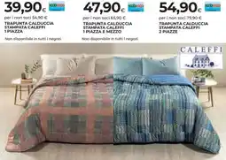 Ipercoop Trapunta calduccia stampata caleffi 1 piazza offerta