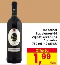 Despar Cabernet Sauvignon IGT Vigneti e Cantine Conselve offerta