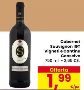 Cabernet Sauvignon IGT Vigneti e Cantine Conselve