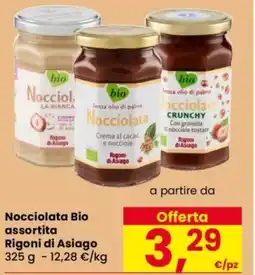 Despar Nocciolata Bio Rigoni di Asiago offerta
