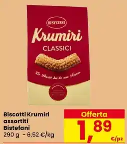 Despar Biscotti Krumiri Bistefani offerta