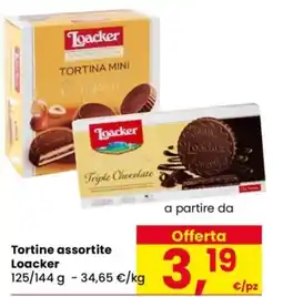 Despar Tortine Loacker offerta