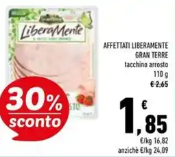 Conad Superstore Affettati liberamente gran terre tacchino arrosto offerta