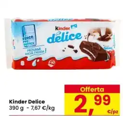 Despar Kinder Delice offerta