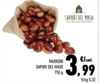 Conad Superstore Marroni SAPORI DEL MASO offerta