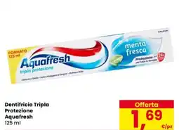 Despar Dentifricio Tripla Protezione Aquafresh offerta