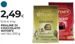 Ipercoop Praline di cioccolato witor's offerta