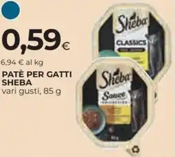 Ipercoop Patè per gatti sheba offerta