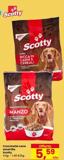 Despar Crocchette cane Scotty offerta