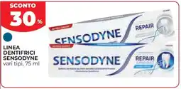 Ipercoop Linea dentifrici sensodyne offerta