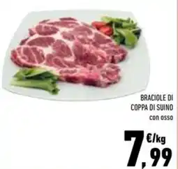 Conad Superstore Braciole di coppa di suino con osso offerta