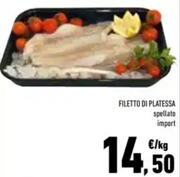 Conad Superstore Filetto di platessa spellato import offerta