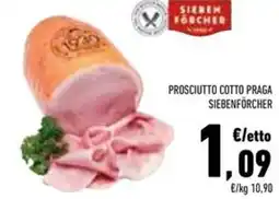 Conad Superstore Prosciutto cotto praga SIEBENFÖRCHER offerta