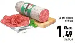 Conad Superstore Salame milano CITTERIO offerta