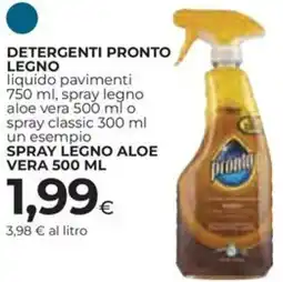 Ipercoop Detergenti pronto legno offerta