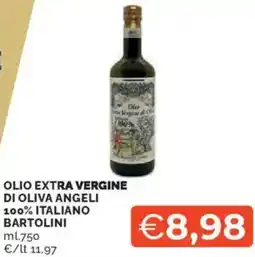 Mercatò Olio extra vergine di oliva angeli 100% italiano bartolini offerta