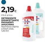 Ipercoop Detergente disinfettante pavimenti amuchina offerta