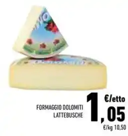 Conad Superstore Formaggio dolomiti lattebusche offerta