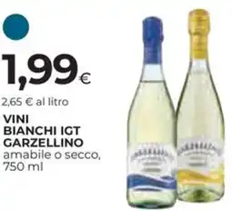 Ipercoop Vini bianchi igt garzellino offerta