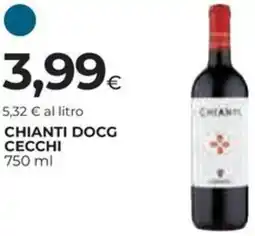 Ipercoop Chianti docg cecchi offerta