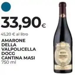 Ipercoop Amarone della valpolicella docg cantina masi offerta