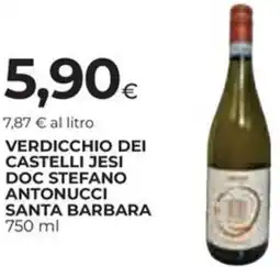 Ipercoop Verdicchio dei castelli jesi doc stefano antonucci santa barbara offerta