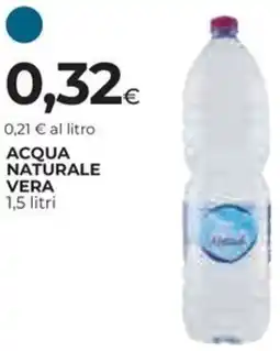 Ipercoop Acqua naturale vera offerta