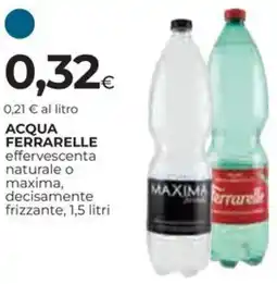 Ipercoop Acqua ferrarelle offerta