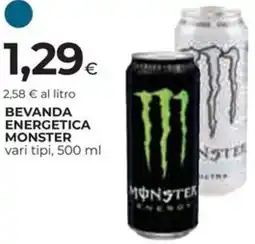 Ipercoop Bevanda energetica monster offerta