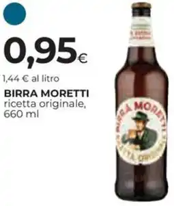 Ipercoop Birra moretti offerta