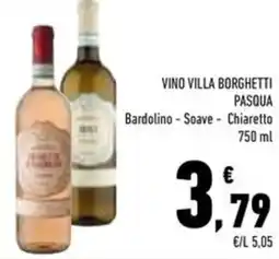 Conad Superstore Vino villa borghetti pasqua offerta