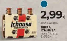 Ipercoop Birra ichnusa offerta