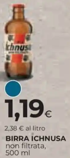Ipercoop Birra ichnusa offerta