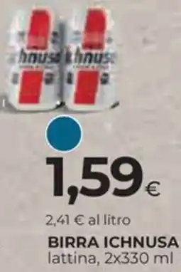 Ipercoop Birra ichnusa offerta